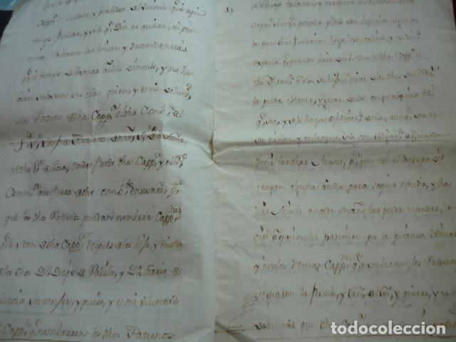 Manuscritos antiguos: CARMONA SEVILLA TESTAMENTO 1774 20 PAGS - Foto 4