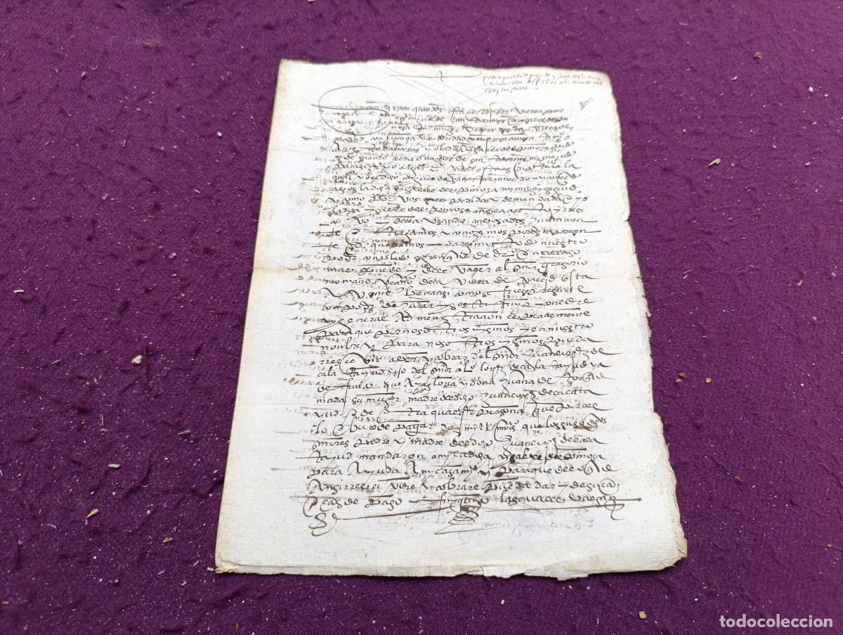 Manuscrits anciens: 1652, Antiguo Documento Manuscrito, Valencia, carta de pago