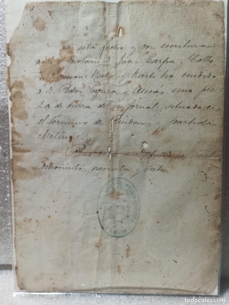 Manuscritos antiguos: REUS-RIUDOMS-DOCUMENT.