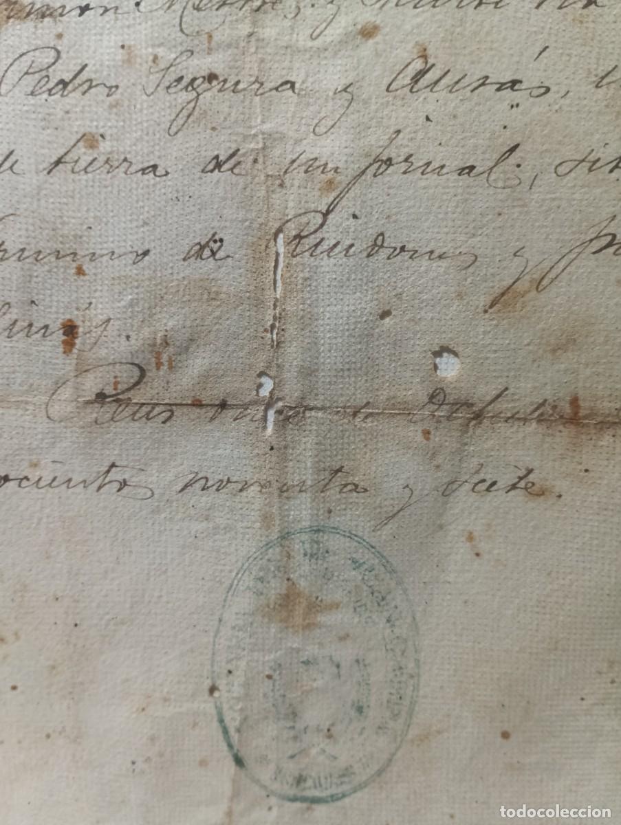 Manuscritos antiguos: REUS-RIUDOMS-DOCUMENT. - Foto 3