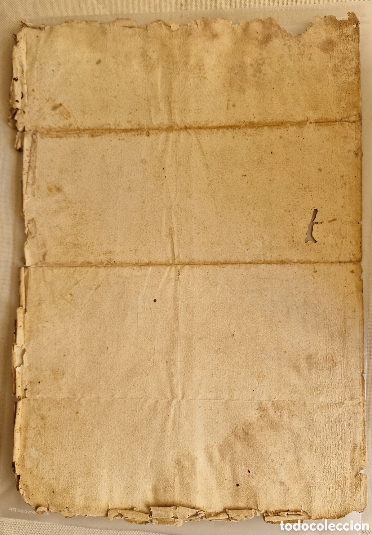 Manuscritos antiguos: T&Iacute;TULO DE LA INQUISICI&Oacute;N, MANUSCRITO DE 1725 - Foto 3