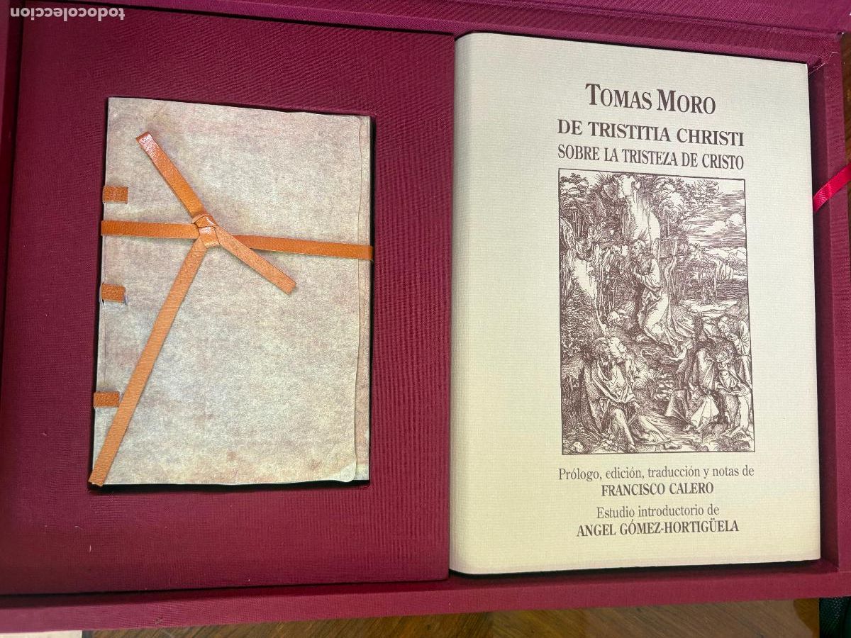 Manuscritos antiguos: DE TRISTITIA CHRISTI (Manuscrito Valenciano).facsimil - MORO, TOM&Aacute;S