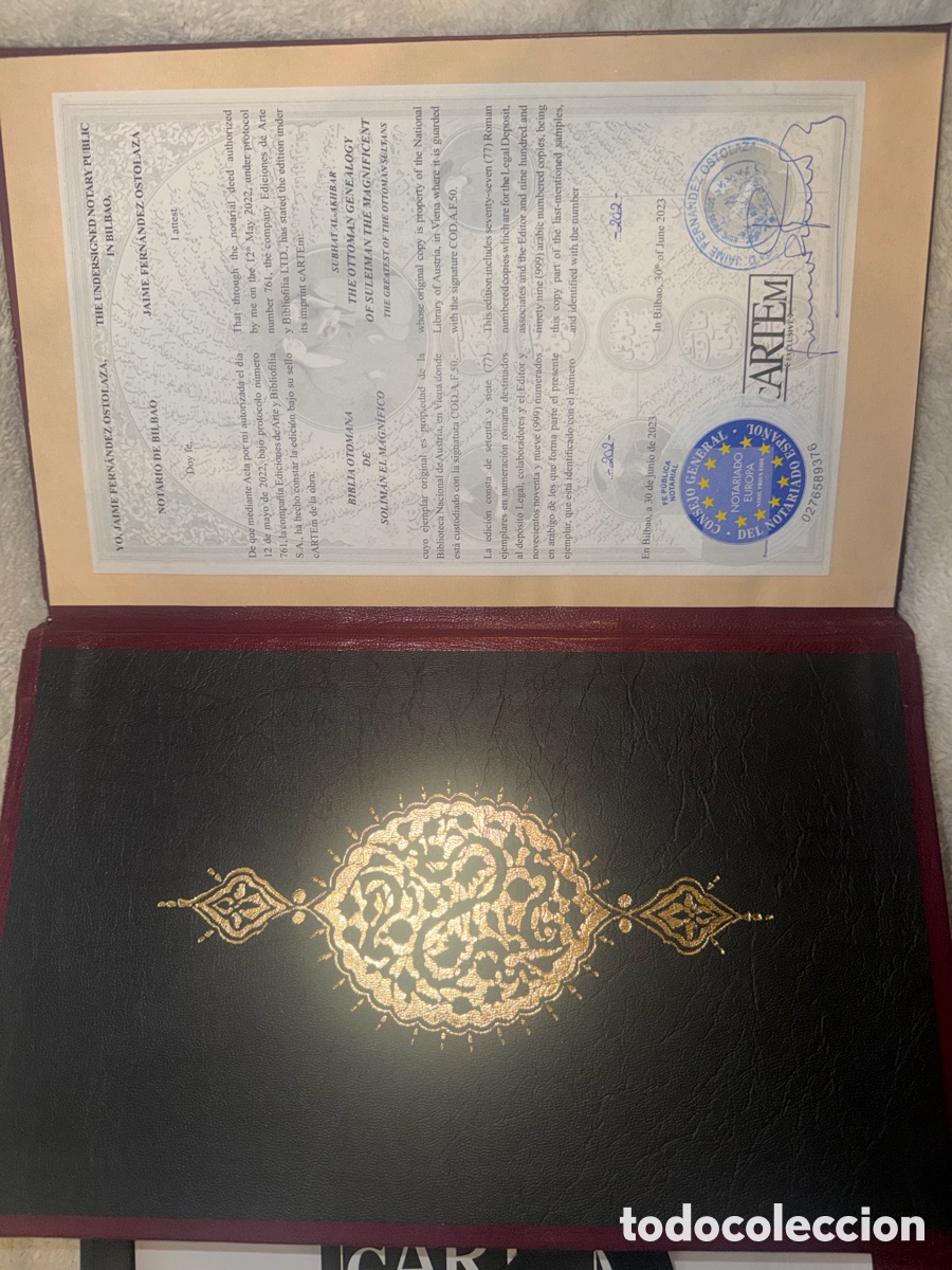 Manuscritos antiguos: Biblia Otomana de Soliman el Magn&iacute;fico - Foto 7