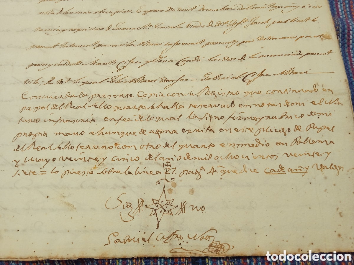 Manuscritos antiguos: DOCUMENTO 1827 CUATRO HOJAS MALLORCA POLLENSA POLLEN&Ccedil;A - Foto 3