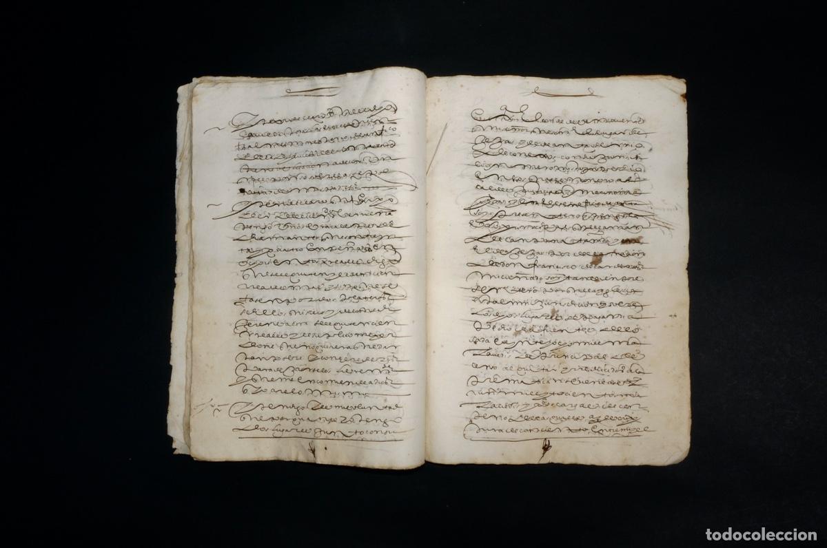 Manuscritos antiguos: TESTAMENTO DE PHELIPE DE LOSADA. MADRID 1627 - Foto 5