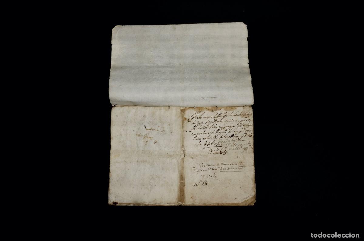 Manuscritos antiguos: TESTAMENTO DE PHELIPE DE LOSADA. MADRID 1627 - Foto 8