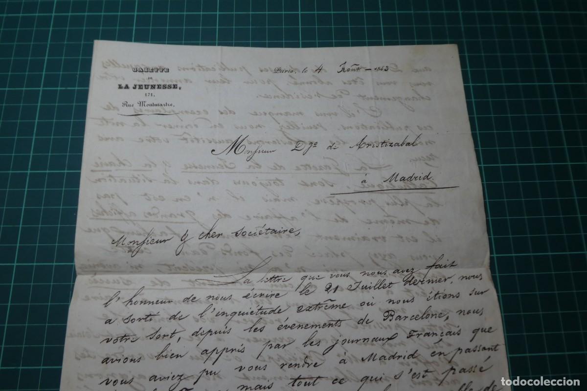 Manuscritos antiguos: Cartas Prefilatelicas d&egrave;cada de 1840