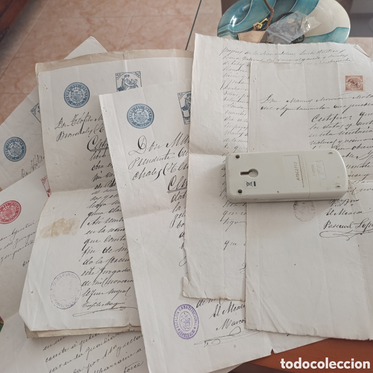 Manuscritos antiguos: Manuscritos Certificado de antecedentes penales para ingreso en la Guardia Civil, a&ntilde;os 1913/14