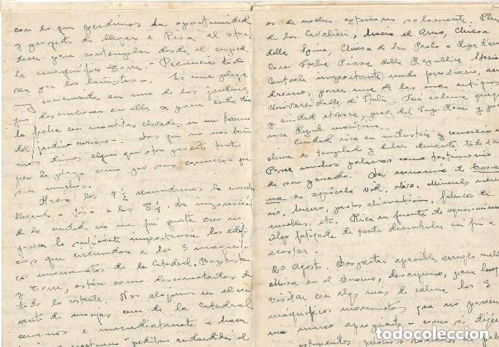 Manuscritos antiguos: TRES Manuscritos de viaje de unas maestras valencianas a Roma, Egipto y China en los a&ntilde;os 80, 1983 Y