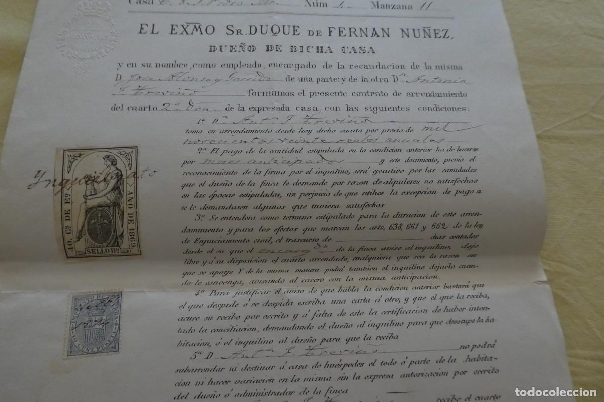 Manuscritos antiguos: Documentos manuscritos siglo XIX - Foto 2