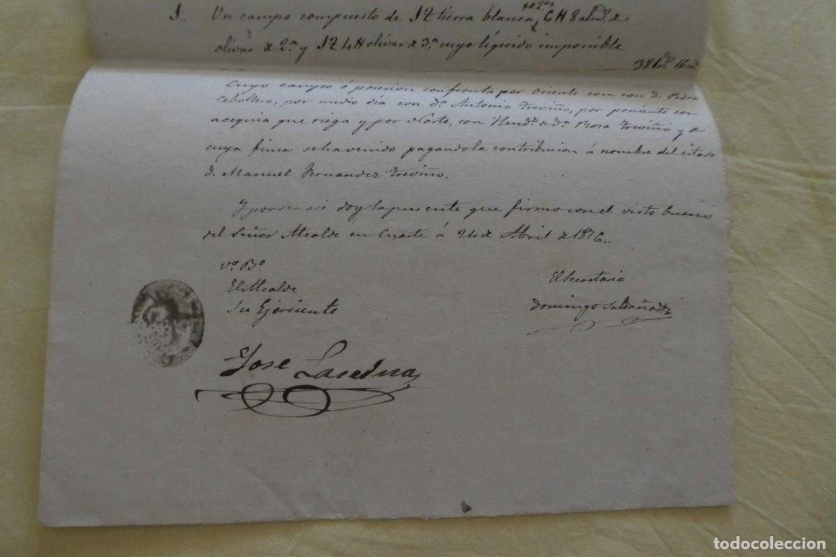 Manuscritos antiguos: Documentos manuscritos siglo XIX - Foto 5