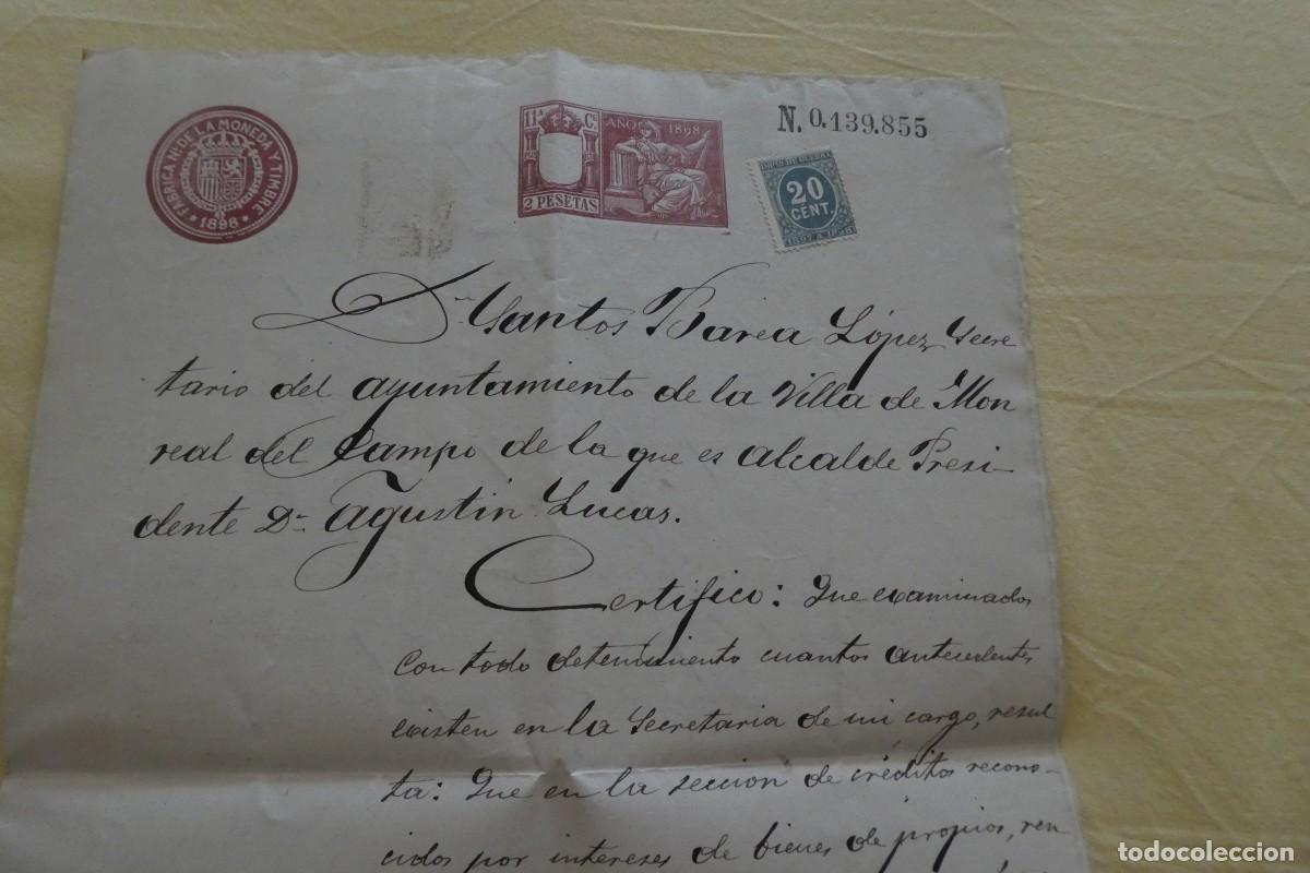 Manuscritos antiguos: Documentos manuscritos siglo XIX - Foto 7