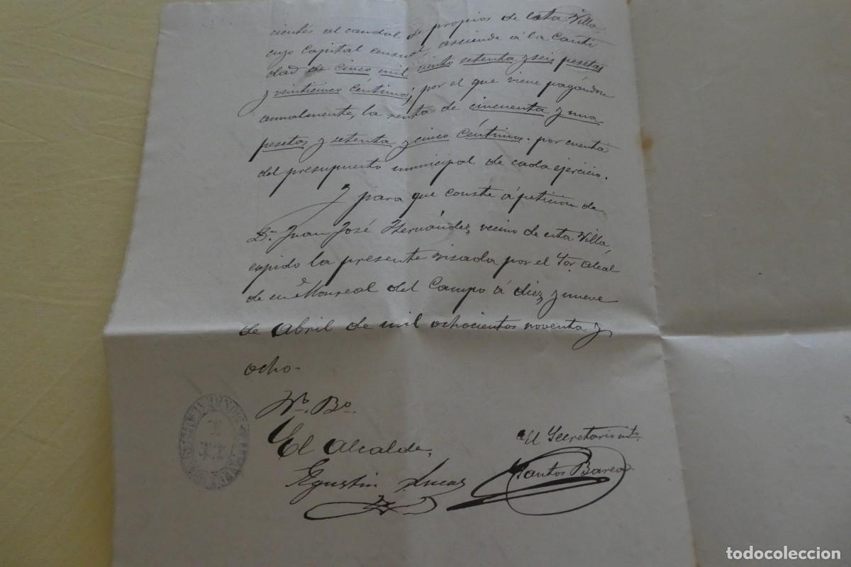 Manuscritos antiguos: Documentos manuscritos siglo XIX - Foto 8