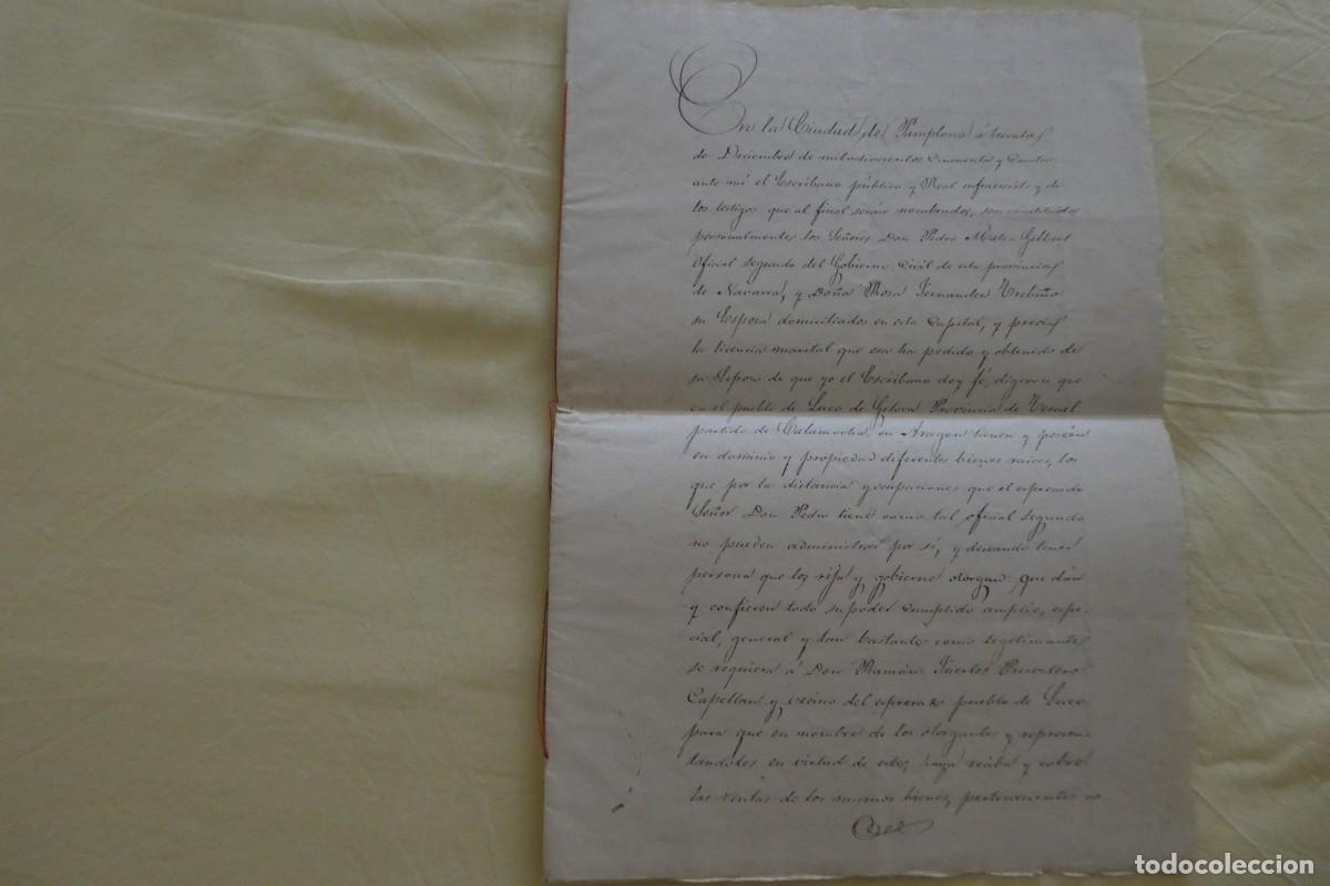 Manuscritos antiguos: Documentos manuscritos siglo XIX - Foto 9
