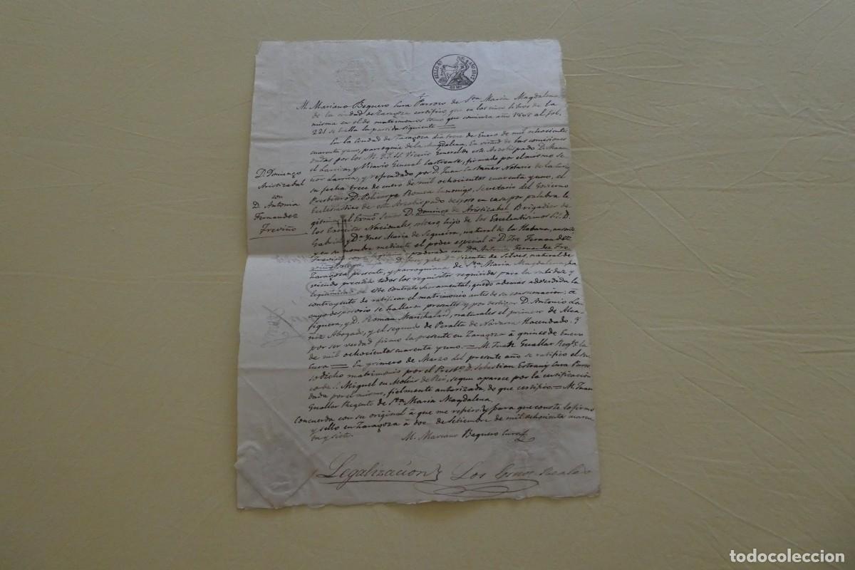 Manuscritos antiguos: Documentos manuscritos siglo XIX - Foto 12