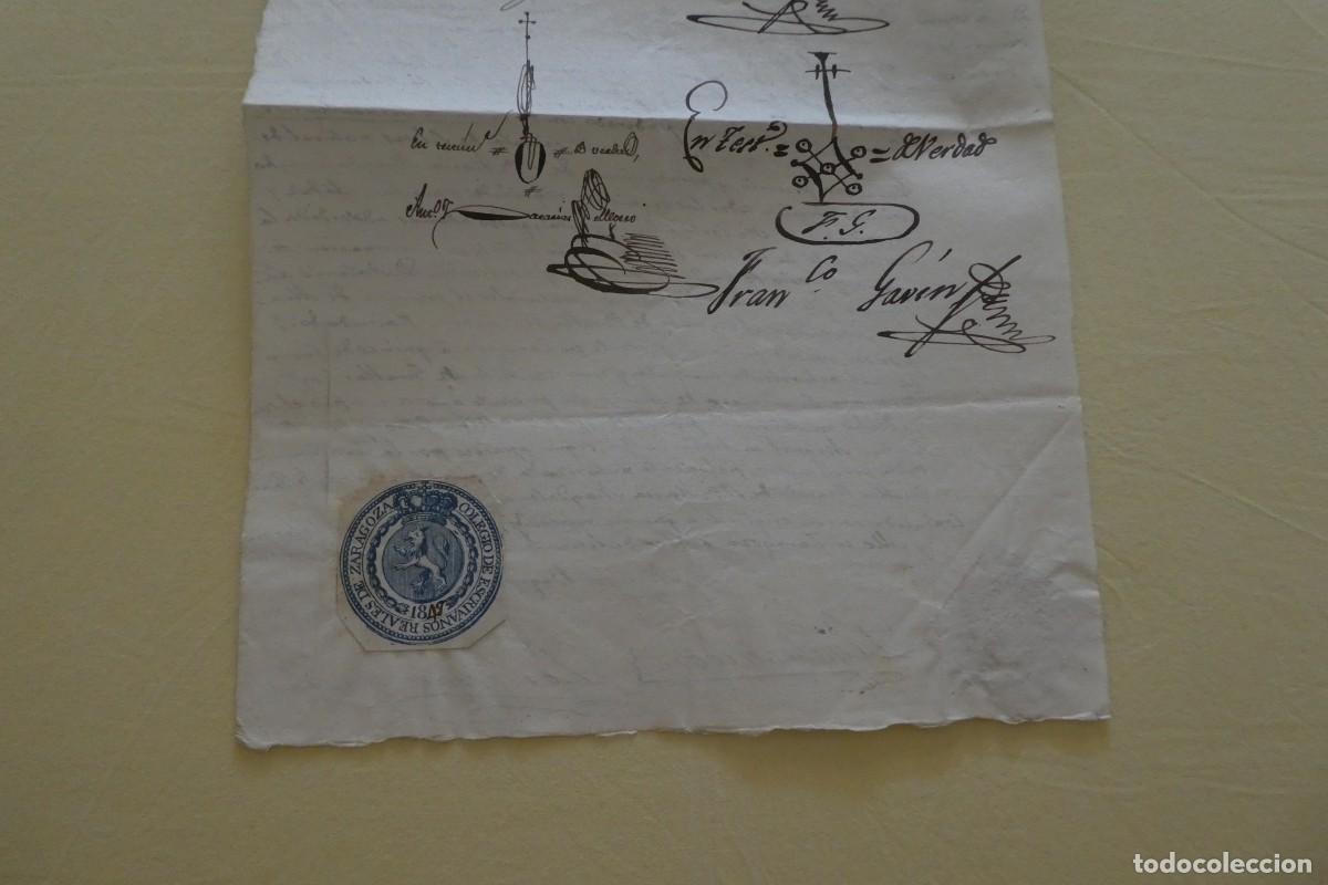 Manuscritos antiguos: Documentos manuscritos siglo XIX - Foto 14