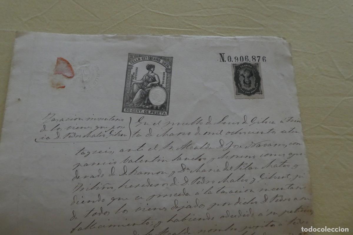 Manuscritos antiguos: Documentos manuscritos siglo XIX - Foto 16
