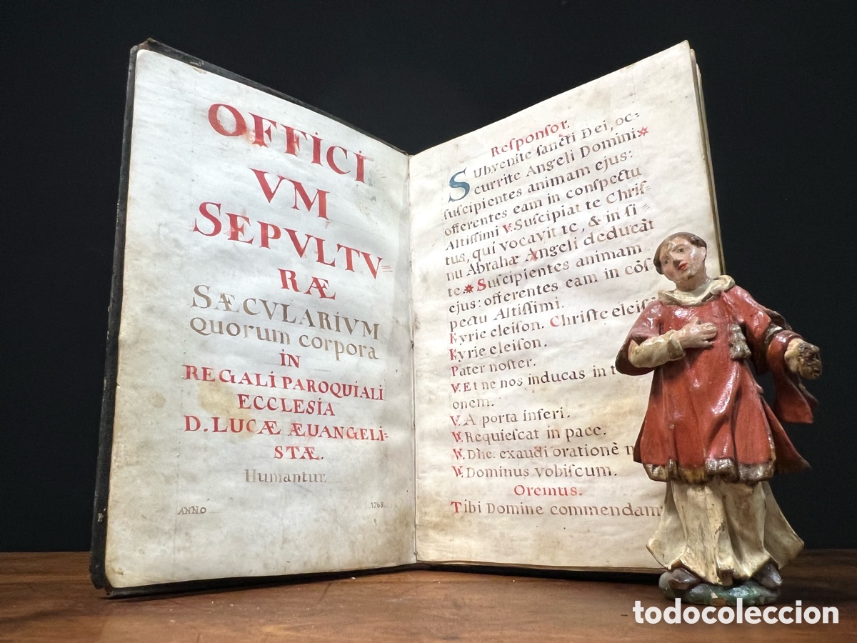 Manuscritos antiguos: 1728, Manuscrito Lit&uacute;rgico en Pergamino.