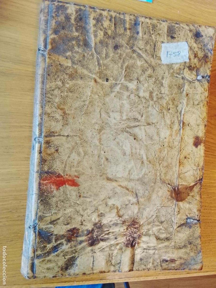 Manuscritos antiguos: Melchor de Irala y Azcarate , Durango , Bilbao, Vizcaya, ejecutoria manuscrita de 1795