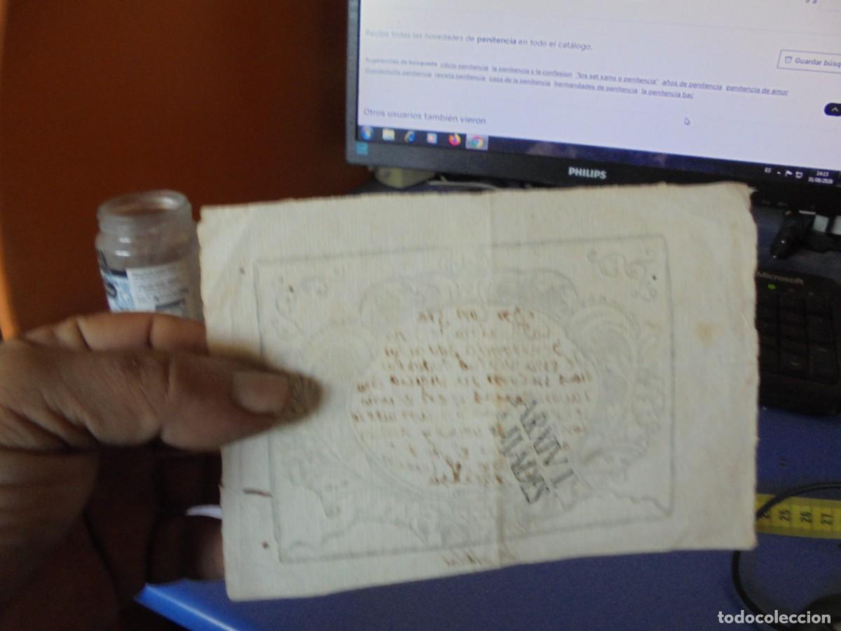 Manuscritos antiguos: antiguo documento penitencia manuscrito arxiu amades - Foto 4