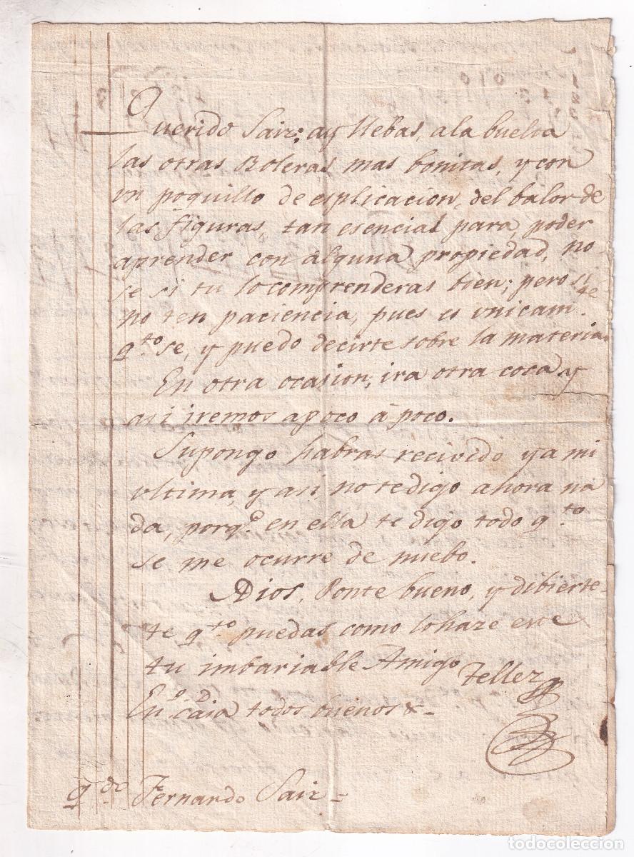Manuscritos antiguos: IMPORTANTE DOCUMENTO MUSICAL. MARCOS T&Eacute;LLEZ VILLAR. SEGUIDILLAS BOLERAS. SIGLO XVIII
