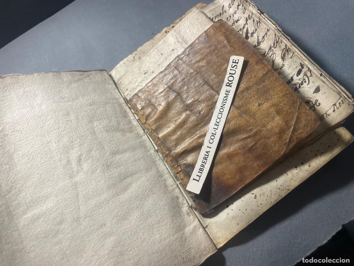 Manuscritos antiguos: 2 LIBROS EN 1 COSIDOS LIBRO MANUSCRITO, ANY 1762-1806 LLIBRETE COMPTAS PERE CAVA DE VILANOVA DE BARA