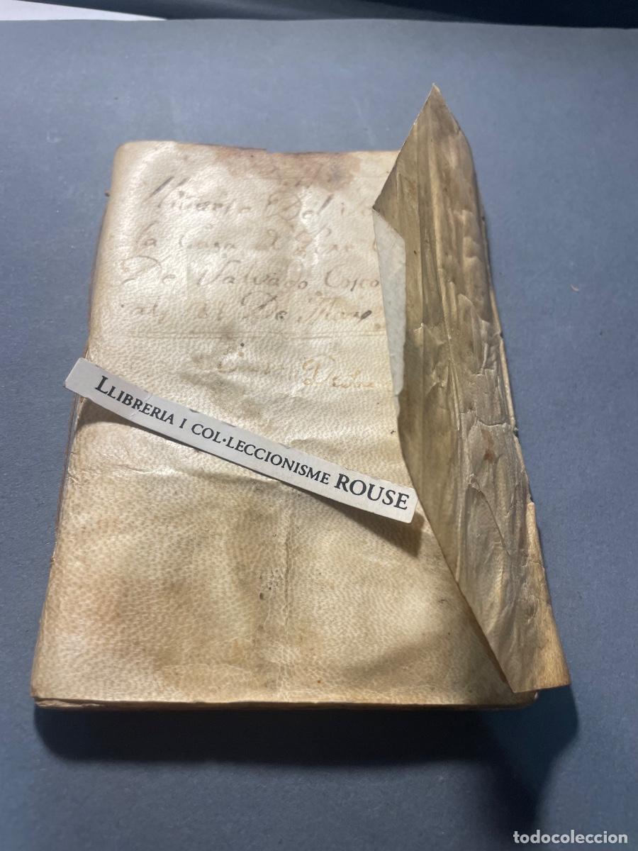 Manuscritos antiguos: LES GUNYOLES VILAFRANCA DEL PENADES LIBRO MANUSCRITO, ANY 1802 LLIBRETE COMPTAS CENSOS JOAN COSC&Oacute; Y