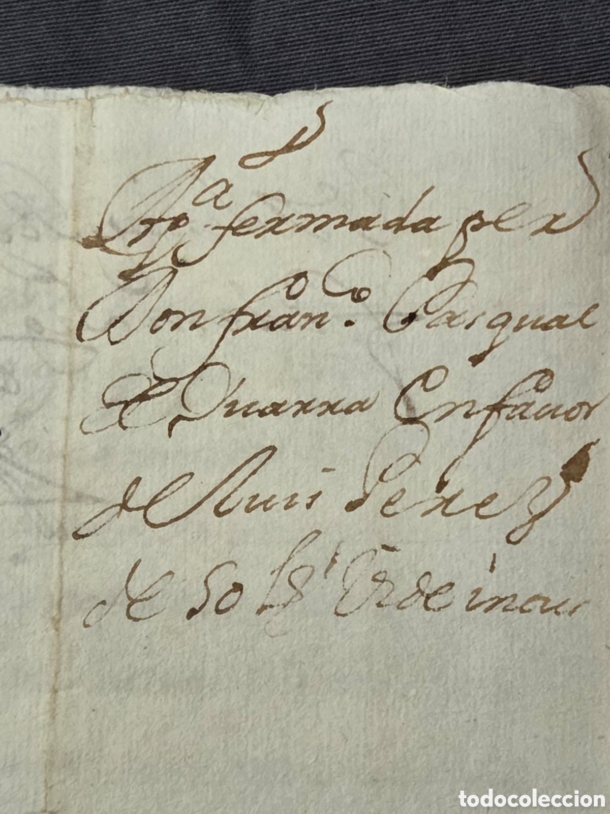 Manuscritos antiguos: ALICANTE 1676 apoca Recibo en VALENCIANO - Foto 4