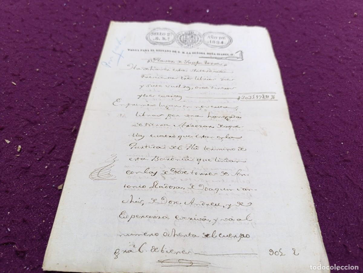 Manuscrits anciens: AM19, Antiguo Manuscrito, Alberique, Valencia, 1834