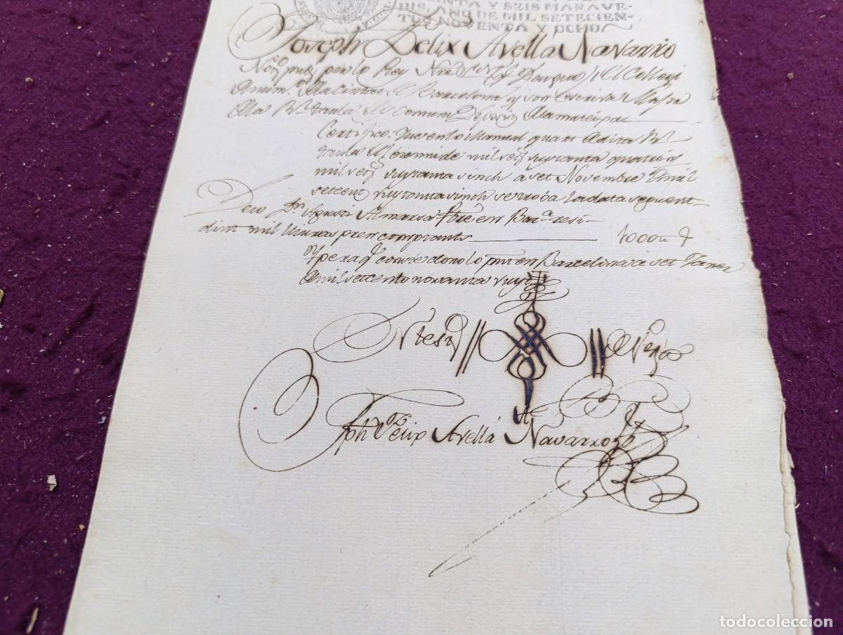 Manuscritos antiguos: AM31, Antiguo Manuscrito, Barcelona, 1798 - Foto 3