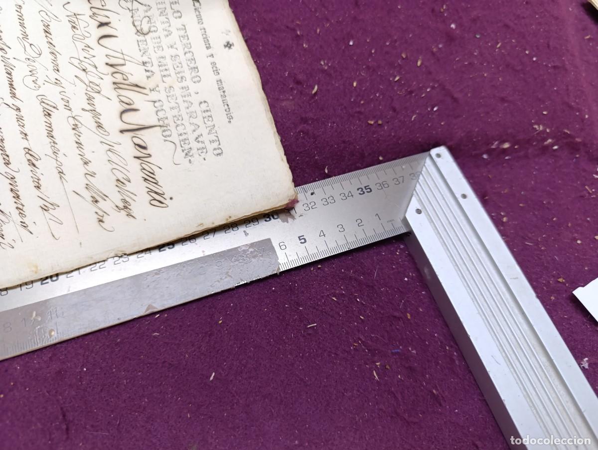 Manuscritos antiguos: AM31, Antiguo Manuscrito, Barcelona, 1798 - Foto 7