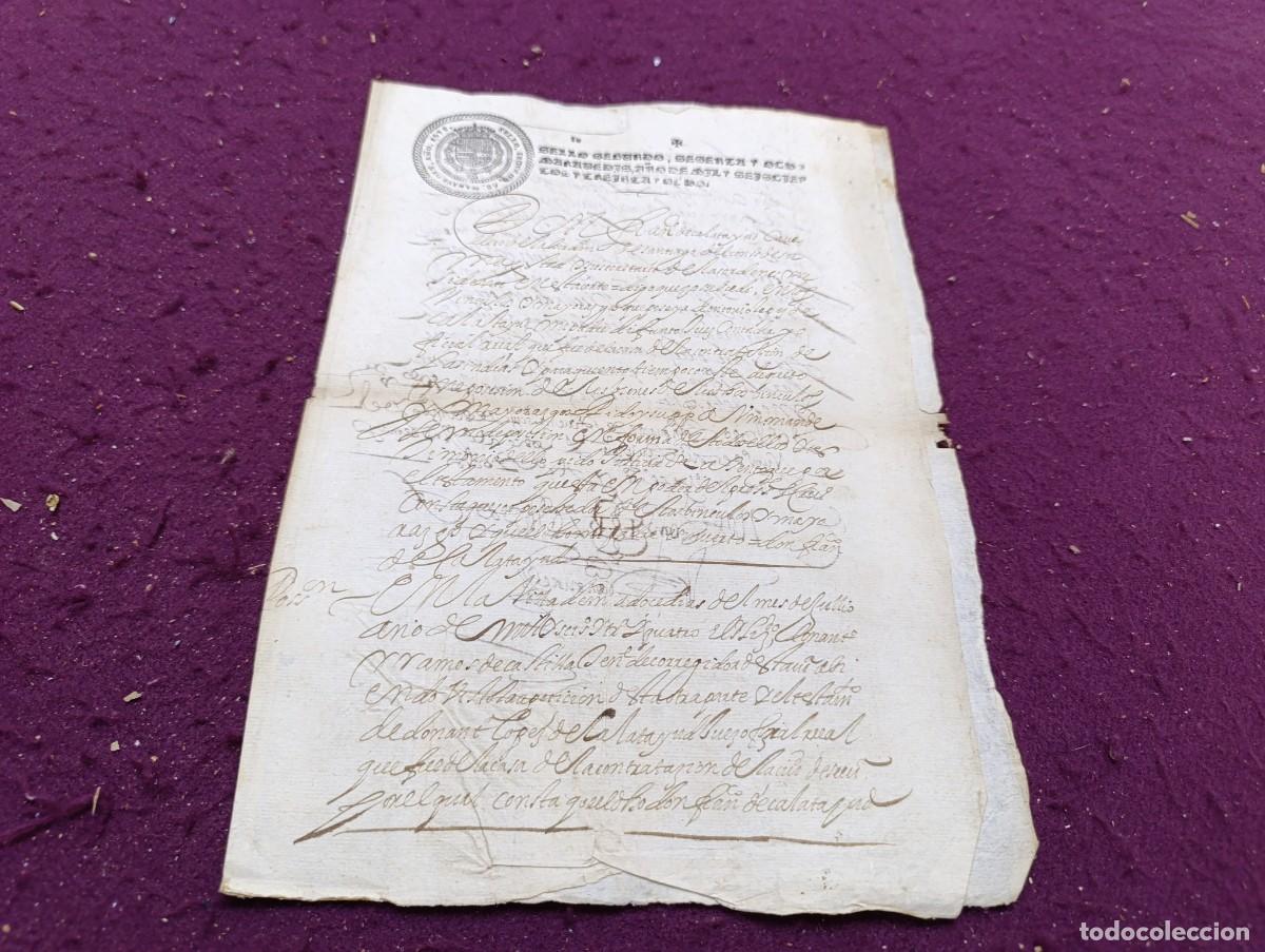Alte Manuskripte: AM38, Muy Antiguo Manuscrito, 1638, Madrid, Poder legal vinculado a testamento y gesti&oacute;n de bienes