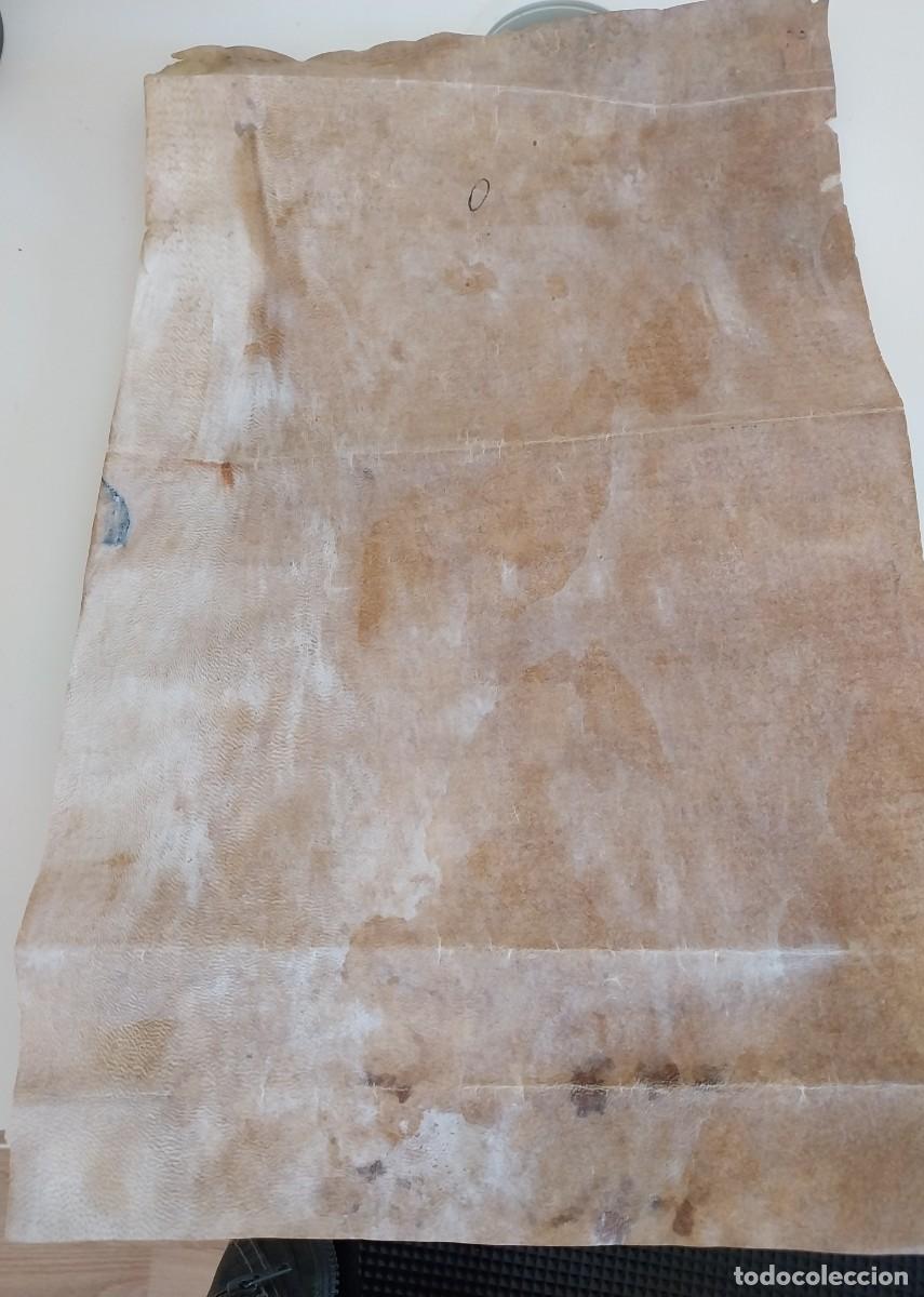 Manuscritos antiguos: Manuscrito en Pergamino Siglo XVI - Foto 4