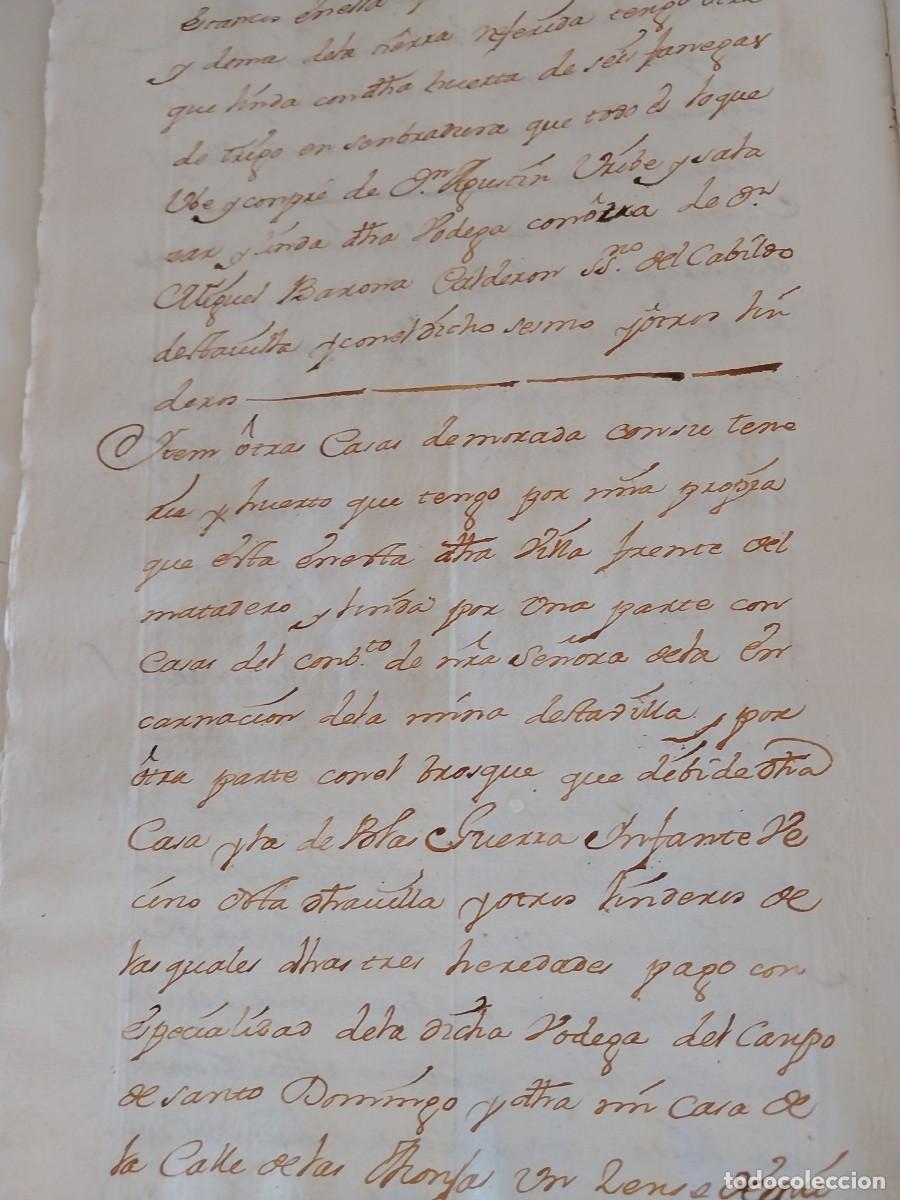 Manuscritos antiguos: Manuscrito de la Villa de Zafra de 1747 - Foto 4