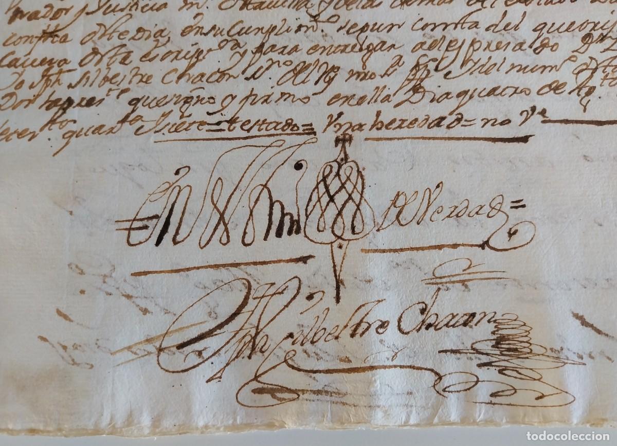 Manuscritos antiguos: Manuscrito de la Villa de Zafra de 1747 - Foto 7