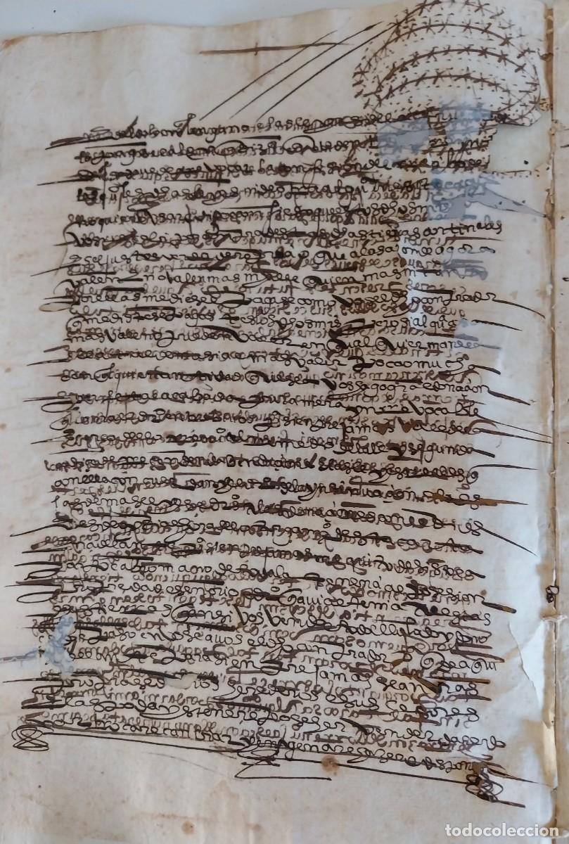 Manuscritos antiguos: Manuscrito del Siglo XVI - Foto 3