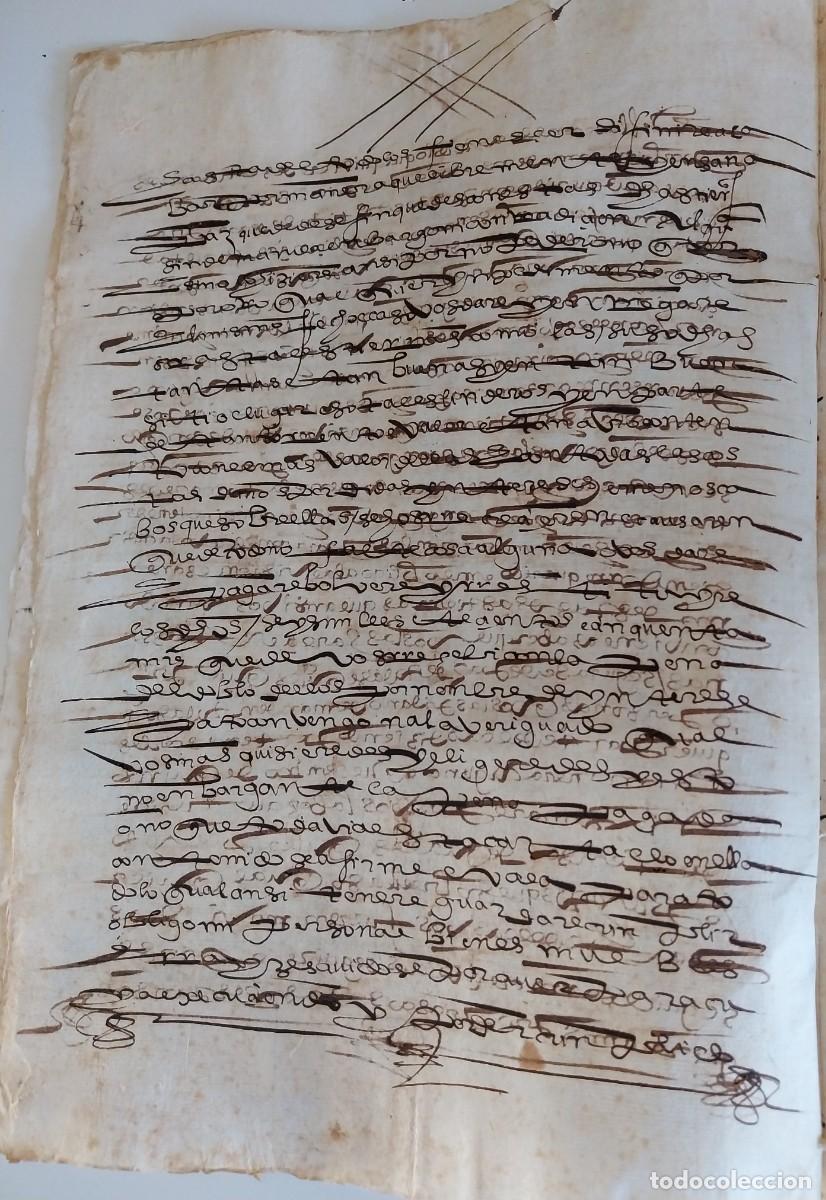 Manuscritos antiguos: Manuscrito del Siglo XVI - Foto 5