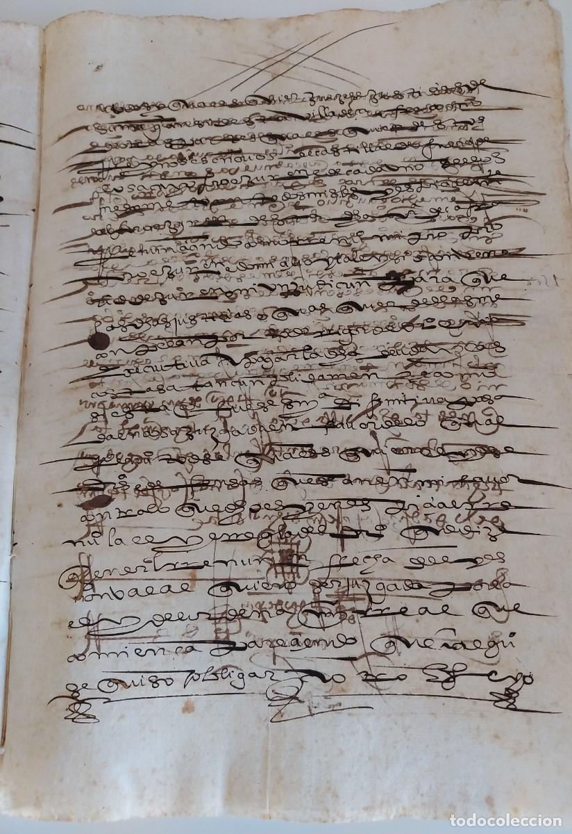 Manuscritos antiguos: Manuscrito del Siglo XVI - Foto 6