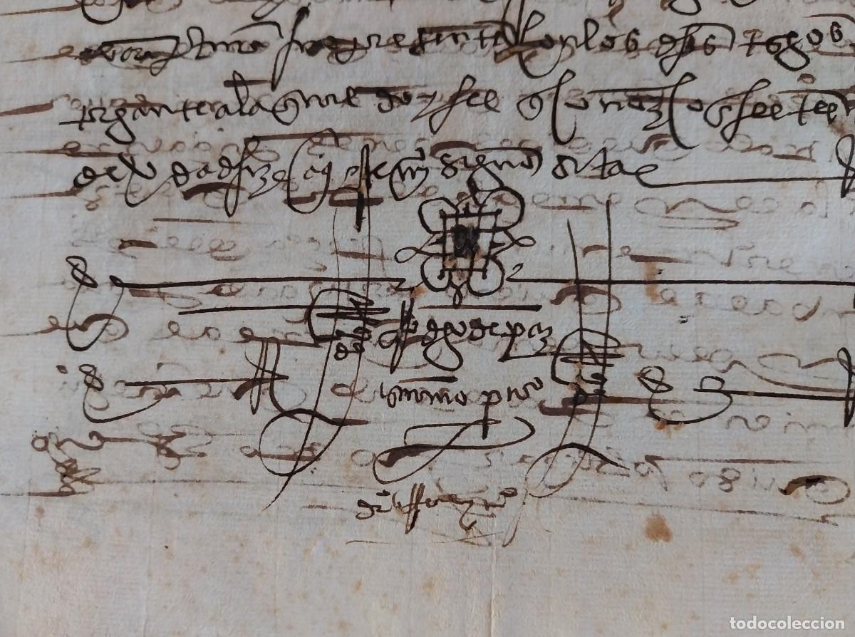 Manuscritos antiguos: Manuscrito del Siglo XVI - Foto 8