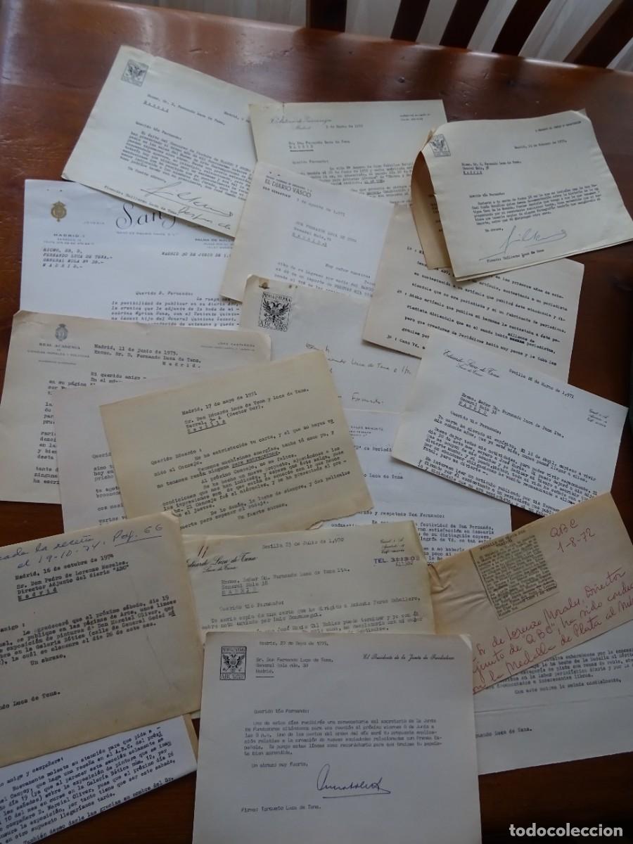 Manuscritos antiguos: Diario ABC y otros, gesti&oacute;n de art&iacute;culos, asistencia a consejos de administraci&oacute;n, an&eacute;cdotas