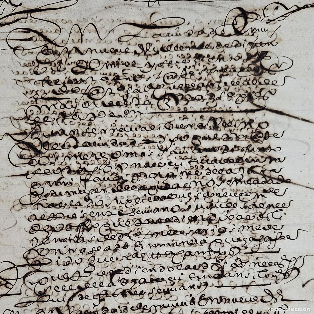 Manuscritos antiguos: MURCIA 1613-SERRA BALIBRERA-GINES JARA-DE&Aacute;N CATEDRAL ALBERTO LIS&Oacute;N-TIERRAS ABADEL-HOSPITAL DE CIEGOS