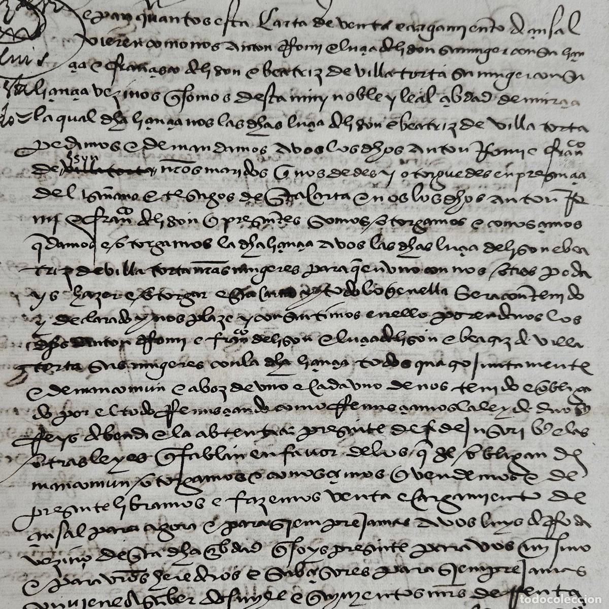 Manuscritos antiguos: MURCIA 1545-CENSO 250.000 MRS-CASAS PARROQUIA SAN PEDRO-ROM&Iacute; LISON-HUERTA BENIAJ&Aacute;N-HERRERA-LUIS RODA