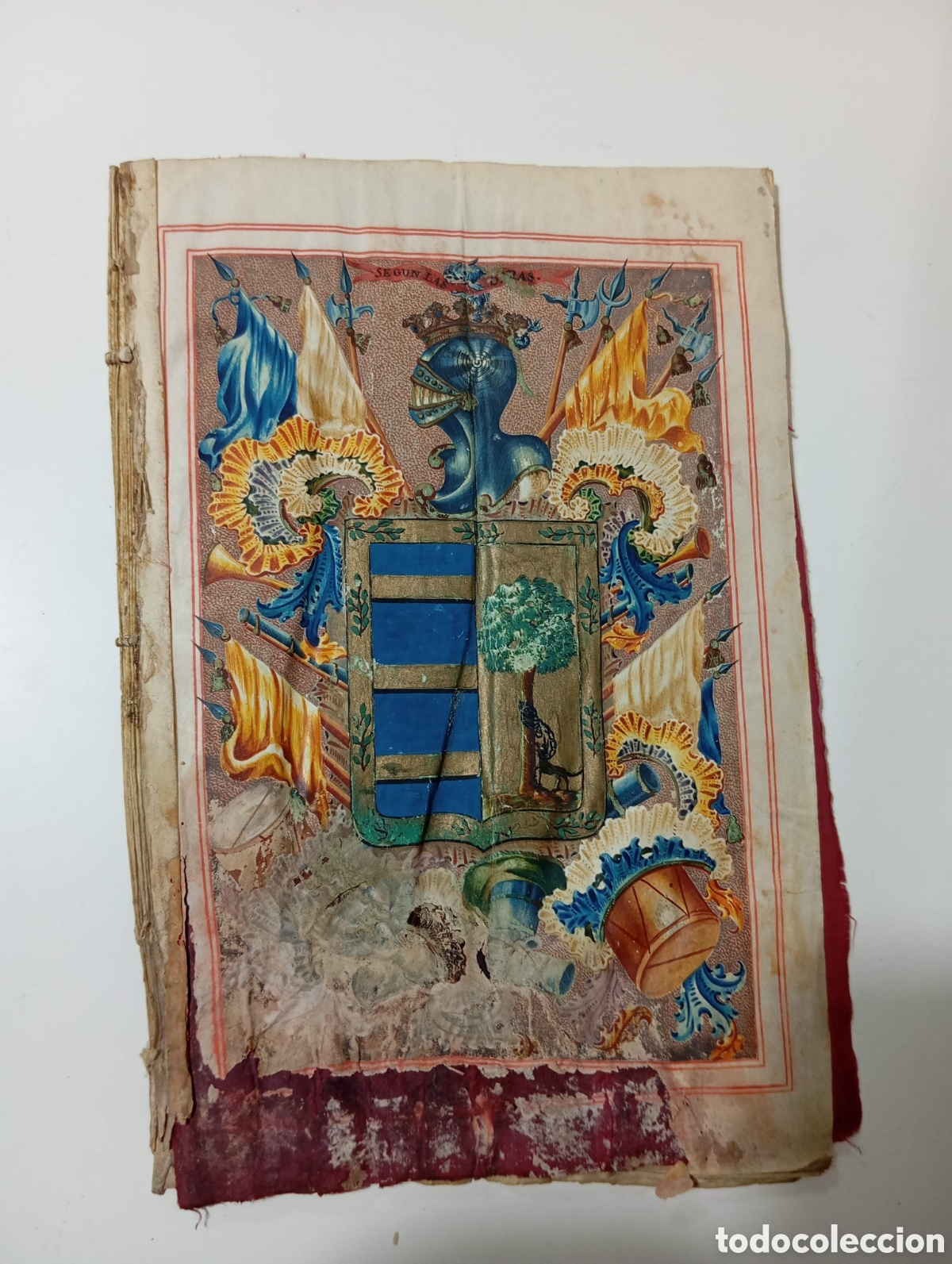 Manuscritos antiguos: Ejecutoria de Hidalgu&iacute;a Sebasti&aacute;n de el Castillo Ruiz de Molina