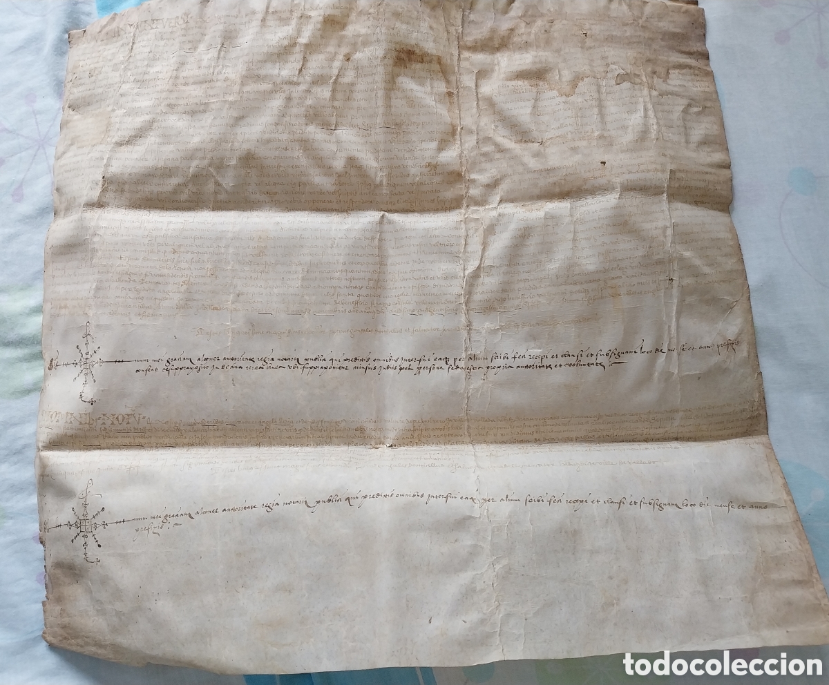 Manuscritos antiguos: Manuscrito en Pergamino