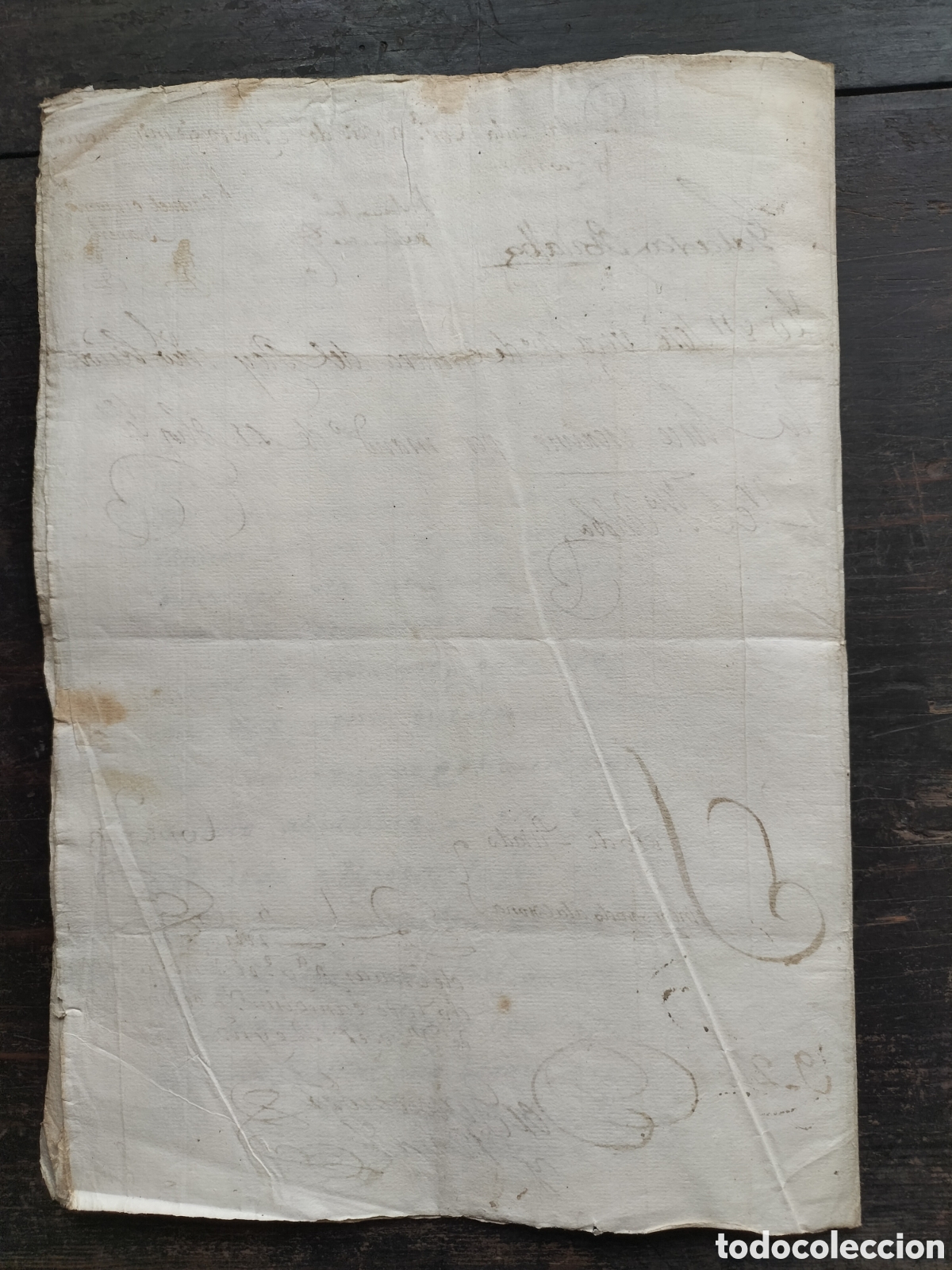 Manuscritos antiguos: Santa Mar&iacute;a de Olivera Coru&ntilde;a.Real Provisi&oacute;n. 1803. - Foto 8
