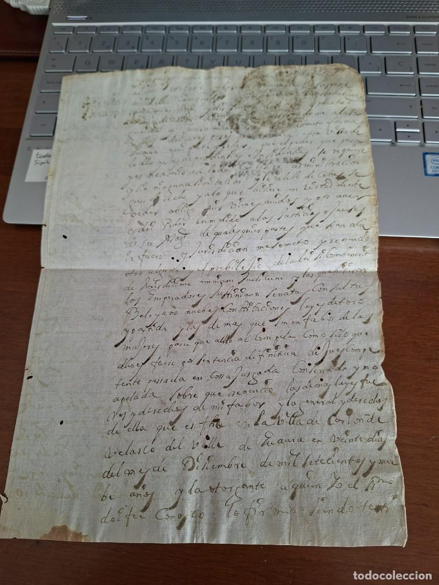 Manuscritos antiguos: PODER Y VENTA DE ESCLAVA - Foto 4