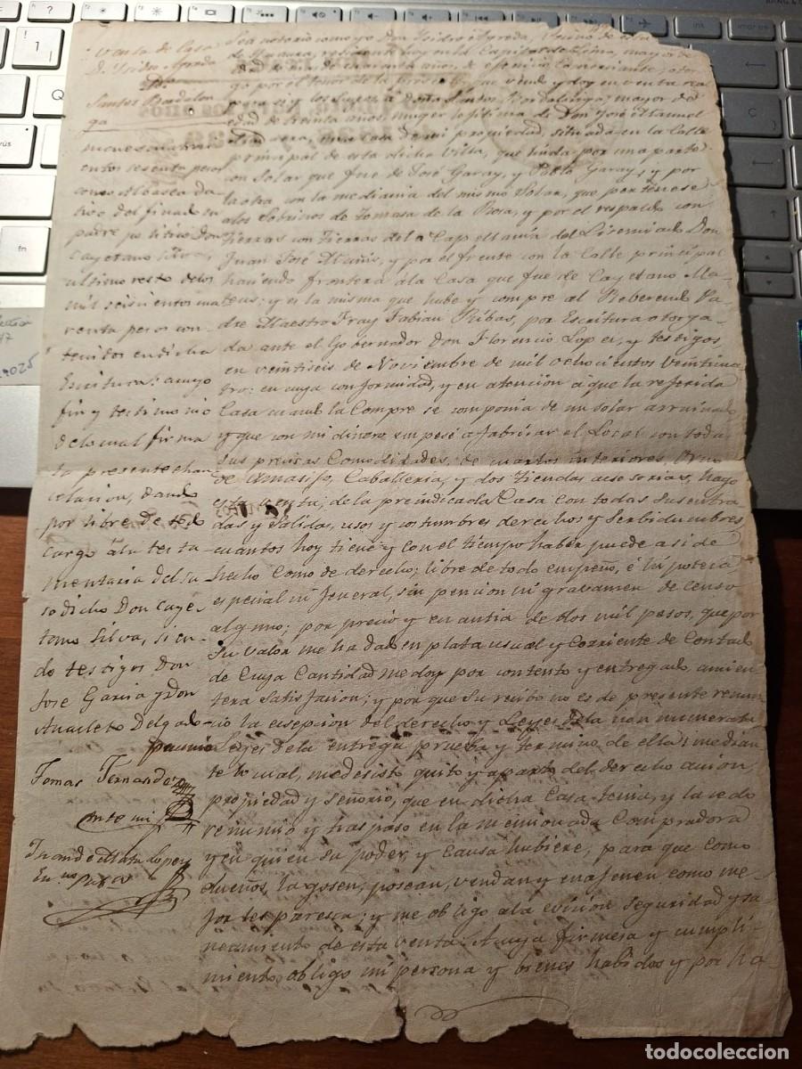 Manuscritos antiguos: VENTA DE ESCLAVA 1839