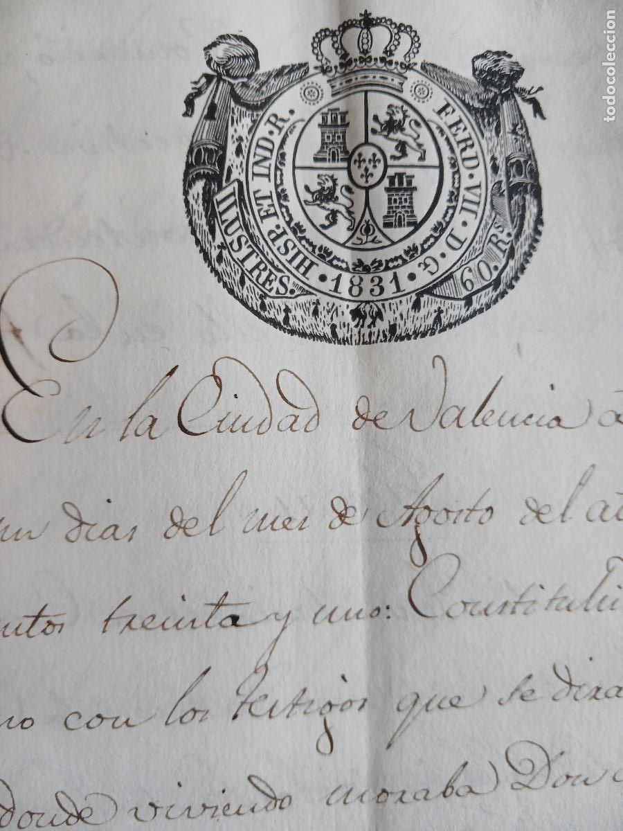 Ancient Manuscripts: Manuscrito testamentaria A Murtra M Almengol 1831 Valencia Alboraya Meliana Malsalfarata