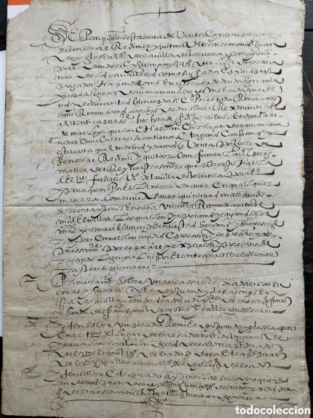 Manuscritos antiguos: Cervera de Pisuerga. Redacci&oacute;n de Censo. 1604.