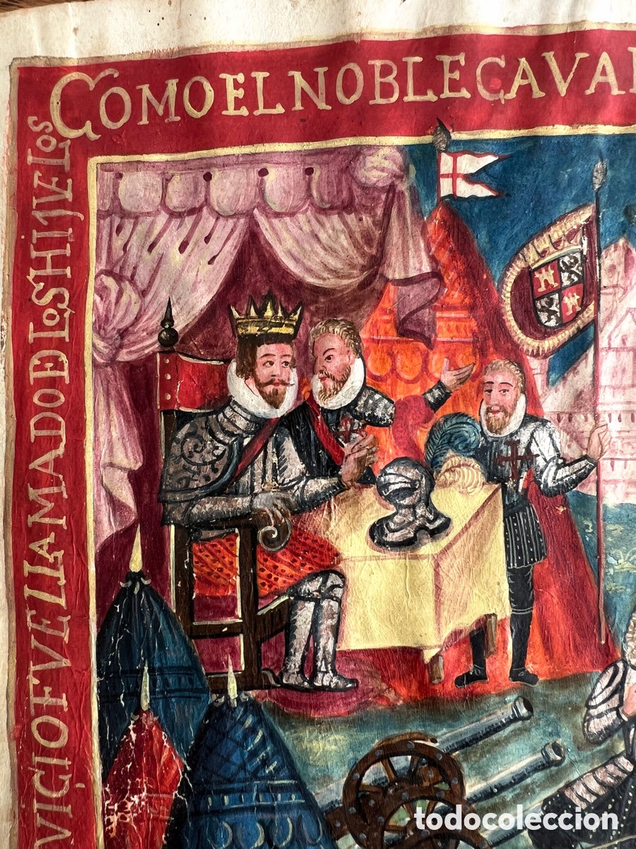 Manuscritos antiguos: 1669. Ejecutoria de Hidalgu&iacute;a. Jerez de la Frontera - Foto 2